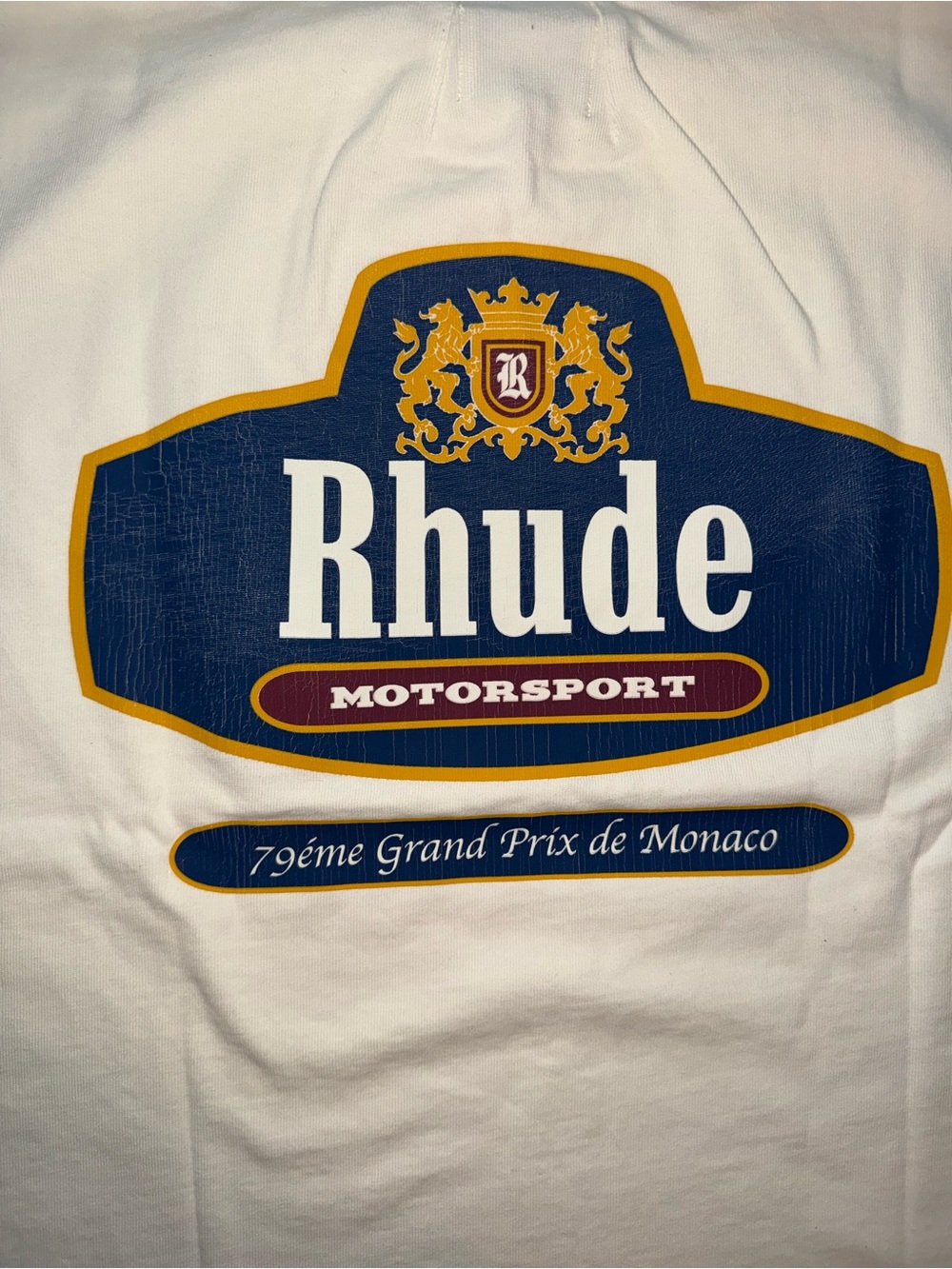 Rhude Racing Crest Tee - Picture 4 of 4